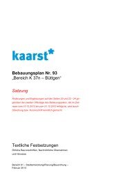 BP93 textliche Festsetzungen - Stadt Kaarst