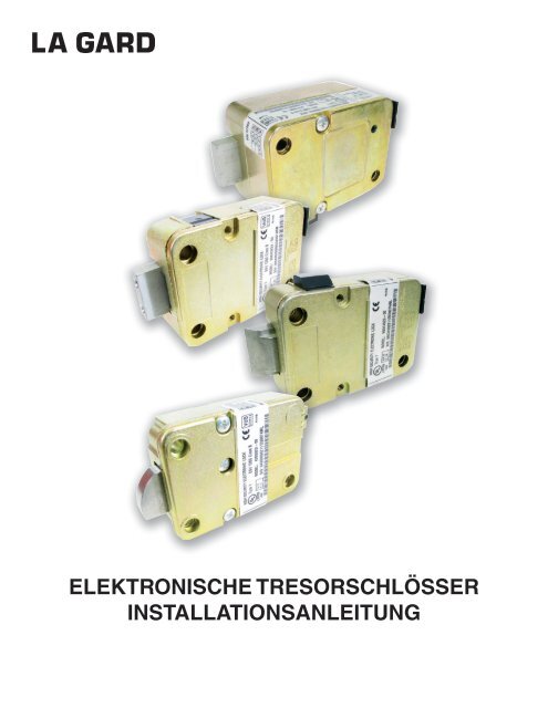 elektronische tresorschlösser installationsanleitung - Kaba Mauer ...