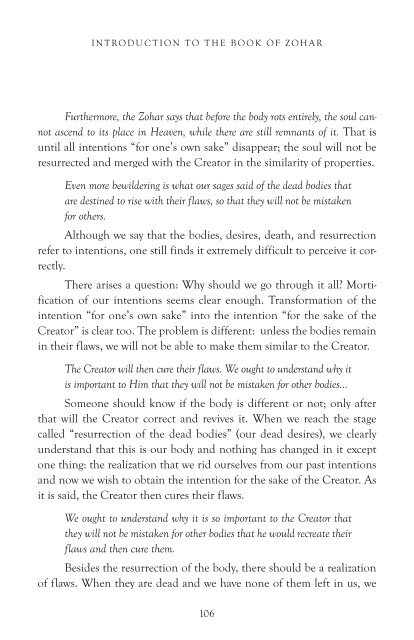 Introduction to the Book of Zohar (PDF) - Kabbalah Media Archive