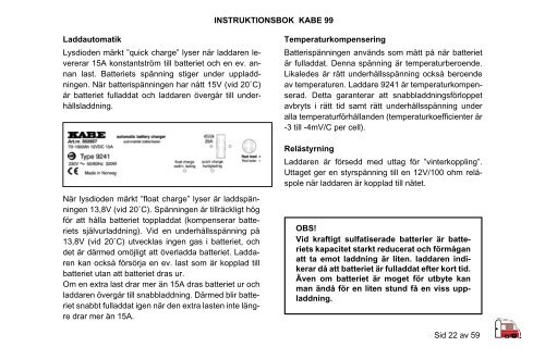 Alla modeller - Kabe