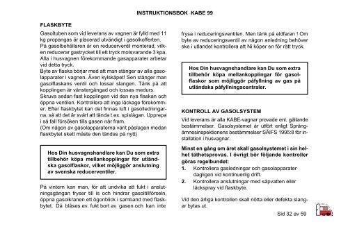 Alla modeller - Kabe