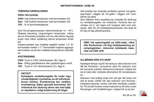 Alla modeller - Kabe