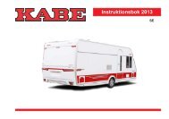 Instruktionsbok 2013 - Kabe