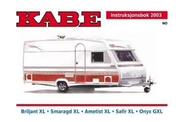 Instr.bok 2003 XL (NO) - Kabe