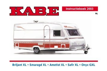 Instr.bok 2003 XL (NL) - Kabe