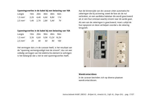 Instr.bok 2003 XL (NL) - Kabe