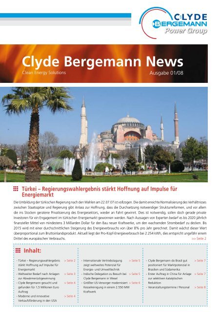 Clyde Bergemann News - Clyde Bergemann Gmbh