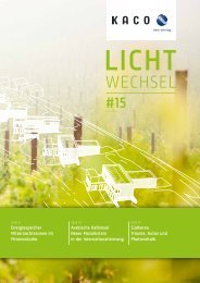 WECHSEL - KACO new energy