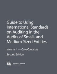 Guide to Using International Standards on Auditing in - IFAC
