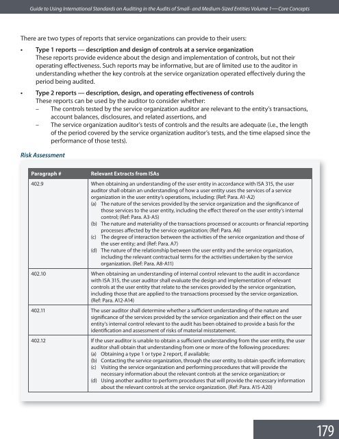 Guide to Using International Standards on Auditing in - IFAC