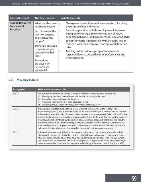 Guide to Using International Standards on Auditing in - IFAC