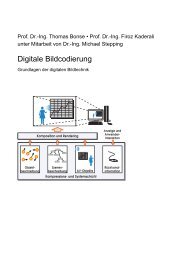 Digitale Bildcodierung - kaderali.de