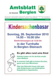38_Amtsblatt Berglen.pdf - Gemeinde KÃ¤bschÃ¼tztal