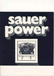 Sauer & Sohn Prospekt 1967