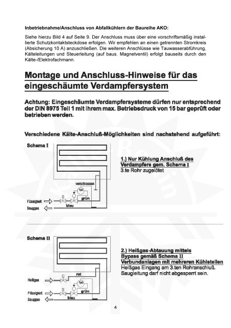 AbfallkÃ¼hler Cool Compact - Bedienungsanleitung - KÃ¤lte Berlin