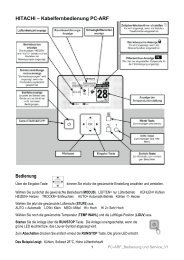 PC-ARF_Bedienung und Service_V1.pdf - Kälte Bast GmbH