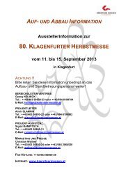 80. KLAGENFURTER HERBSTMESSE