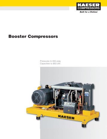 Booster Compressors - kaeser