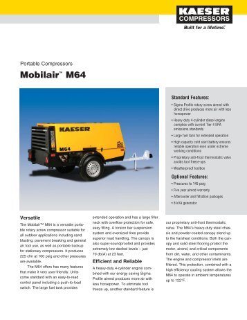 Mobilair M64 Literature - kaeser