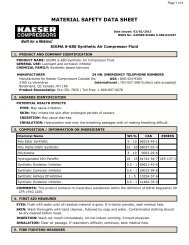 Sigma S-680 Compressor Fluid - kaeser