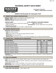 Sigma S-320 Compressor Fluid - kaeser