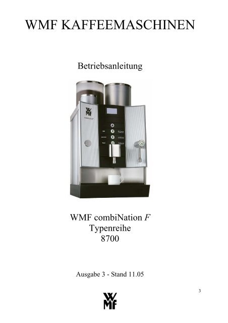 WMF KAFFEEMASCHINEN - Kaffeevollautomaten.org