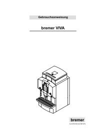 bremer VIVA bremer - Kaffeevollautomaten.org