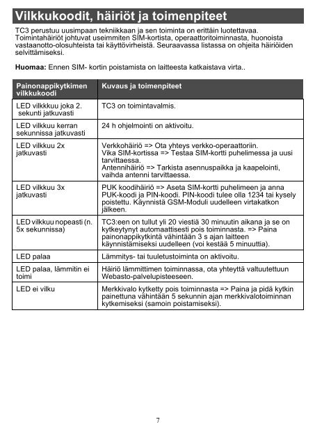 Katso tÃ¤stÃ¤ Thermo Call 3 -ohje - Kaha