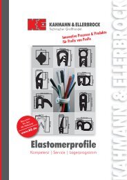 Elastomerprofile - Kahmann & Ellerbrock