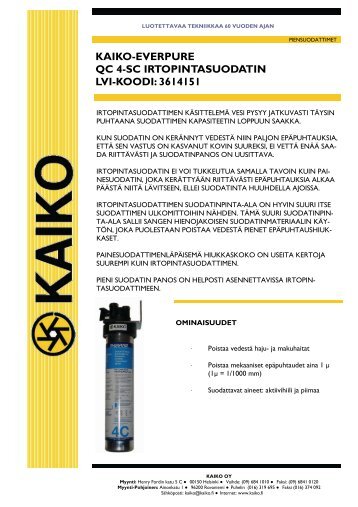QC 4-S - Kaiko