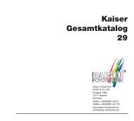 Katalog - Kaiser Fototechnik