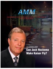 Can Jack Hockema Make Kaiser Fly? - Kaiser Aluminum