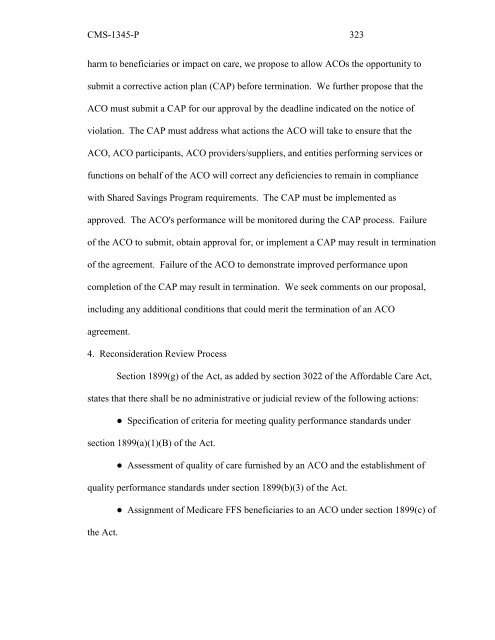 (ACO) regulations - American Society of Anesthesiologists