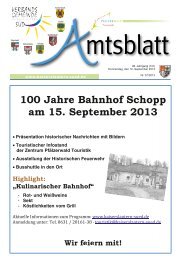 Ausgabe Nr 37 vom 12.09.2013 - Verbandsgemeinde ...