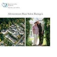 Altenzentrum Haus Salem Ratingen - Kaiserswerther Diakonie