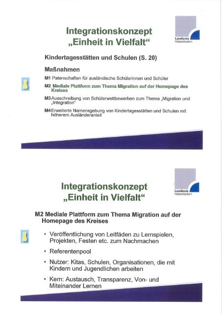 NIEDERSCHRIFT - Landkreis Kaiserslautern