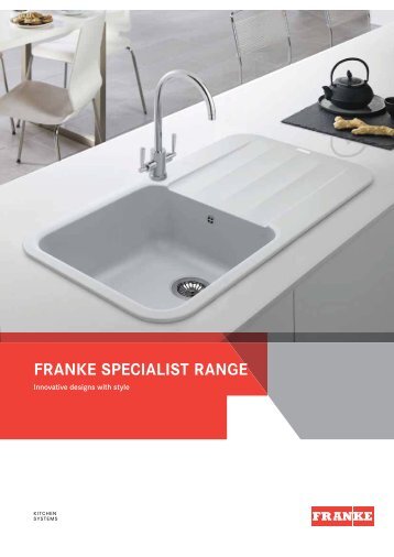 FRANKE SPECIALIST RANGE - KAL