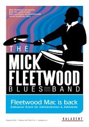 Fleetwood Mac is back - KALADENT AG