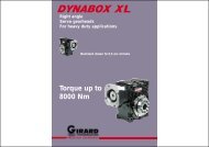 Download catalogue for sizes 125 to 200 - Girard Transmissions