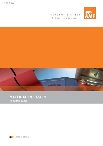 MATERIAL IN DIZAJN - Kalcer