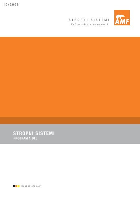 STROPNI SISTEMI - Kalcer