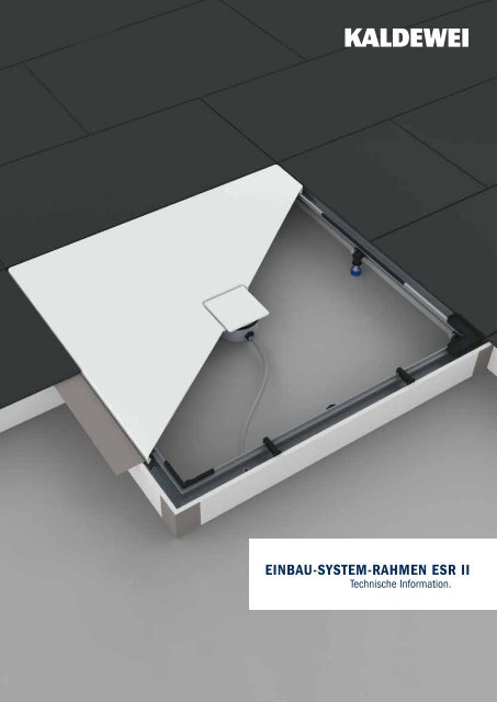 EINBAU-SYSTEM-RAHMEN ESR II - Kaldewei