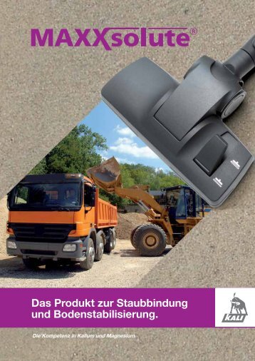 MAXXsolute Factsheet zur Staubbindung und ... - K+S KALI GmbH