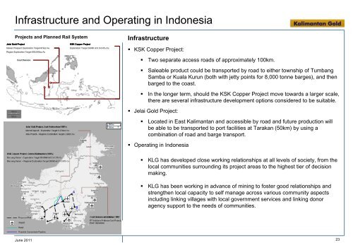 Oxiana Limited - Kalimantan Gold Corporation Limited