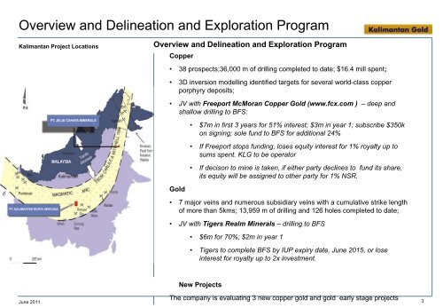 Oxiana Limited - Kalimantan Gold Corporation Limited