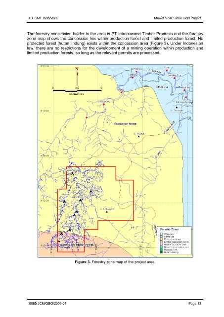 Geology and mineralisation of the Mewet Vein, Jelai Gold Project ...