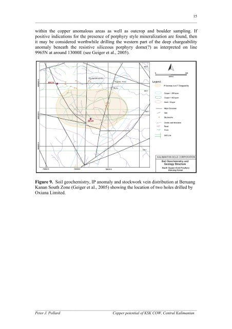 Copper potential of KSK COW - Kalimantan Gold Corporation Limited