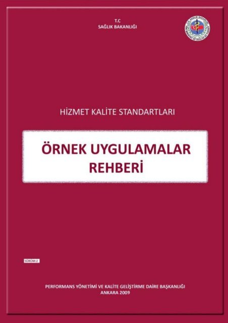 Ãrnek Uygulamalar - SaÄlÄ±kta Kalite ve Akreditasyon Daire ...