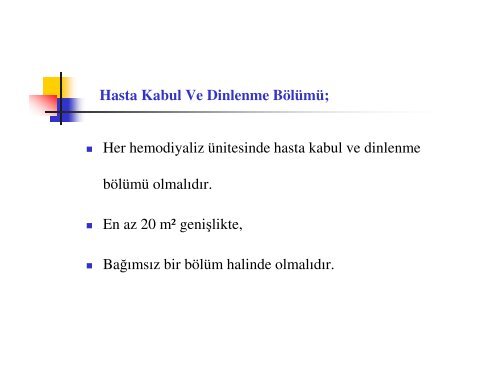 Hemodiyaliz Ãnitesinin Hizmet Kalite StandartlarÄ± AÃ§Ä±sÄ±ndan DeÄ ...