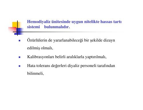 Hemodiyaliz Ãnitesinin Hizmet Kalite StandartlarÄ± AÃ§Ä±sÄ±ndan DeÄ ...